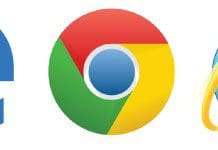 Edge vs chrome vs ie