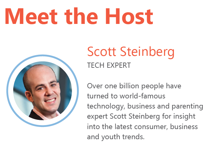 Next Up Host - Scott Steinberg