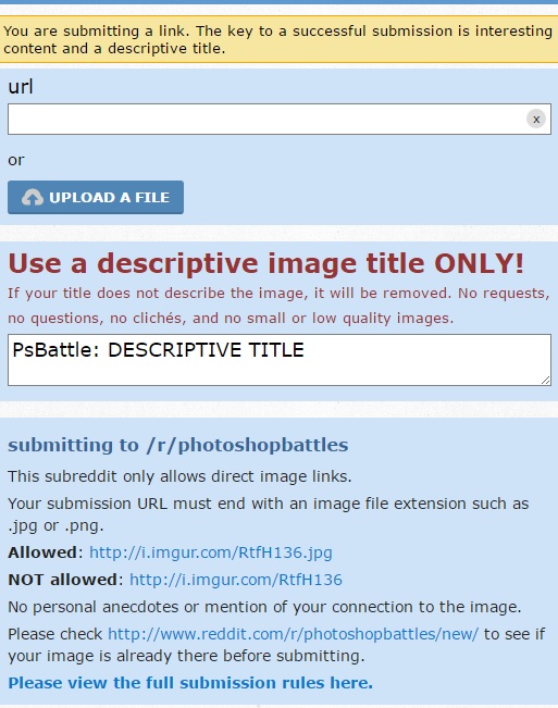 reddit uploading image tool