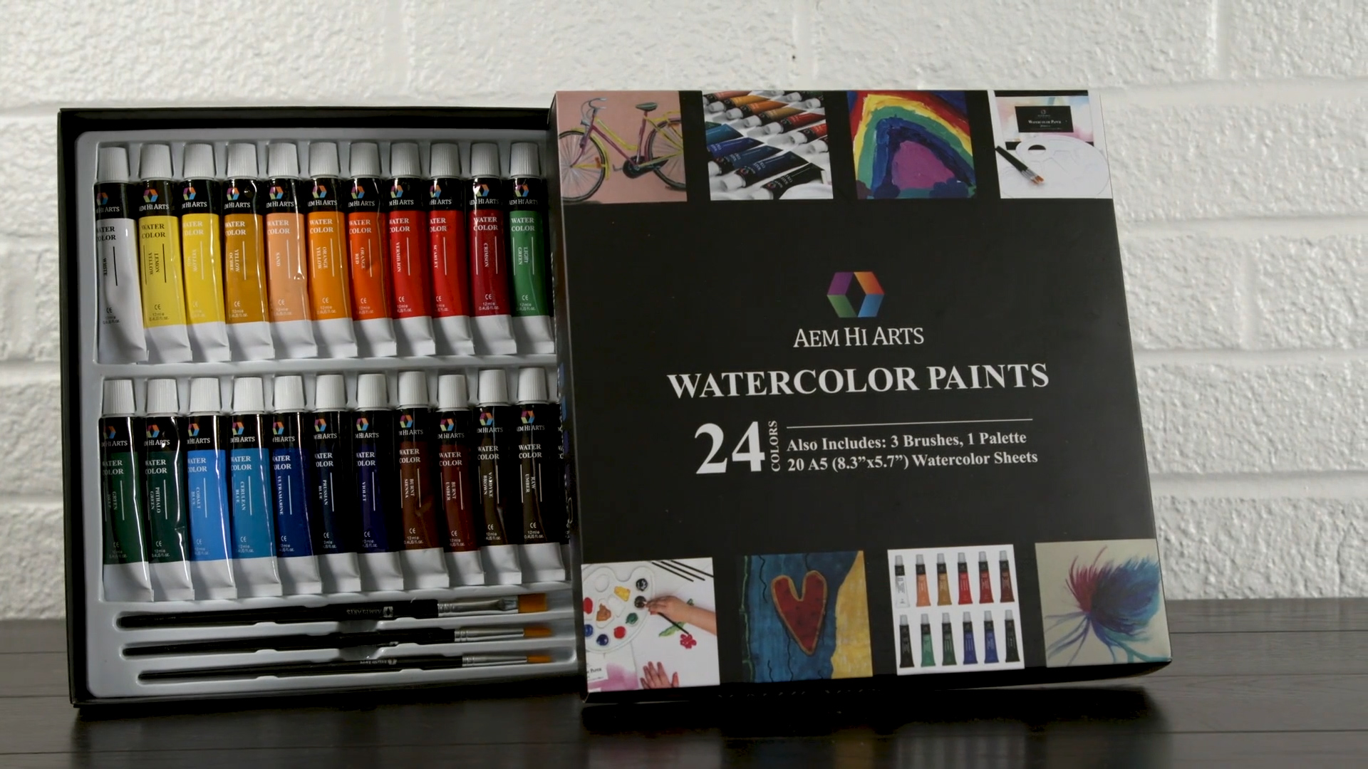 Complete Watercolor Paint Set By Aem Hi Arts