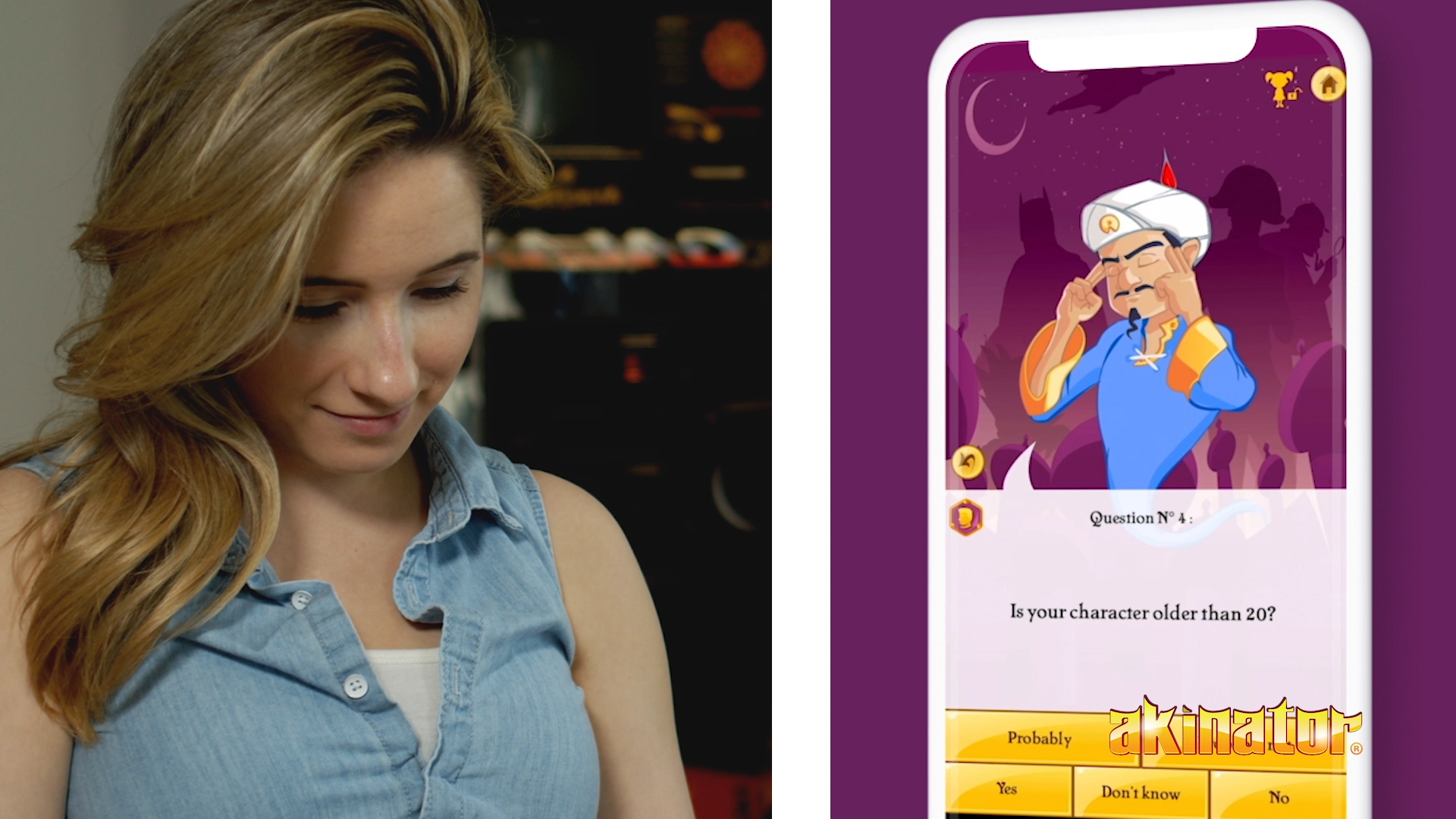 Genie Game Reads
Your Mind - Akinator