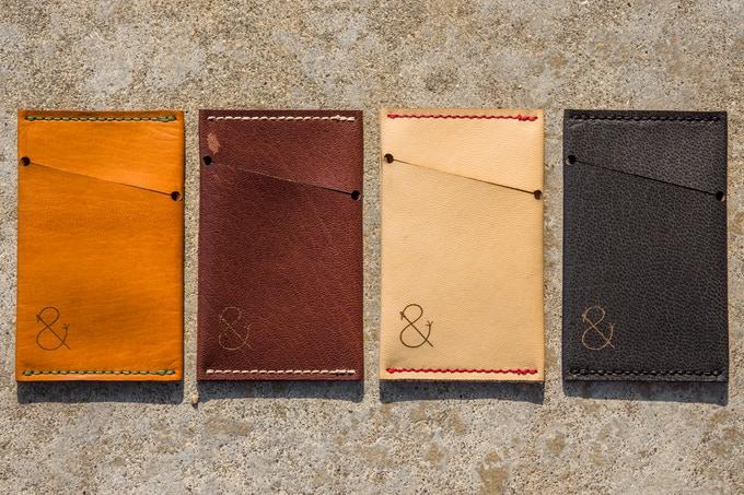 Thread and Leather Wallet