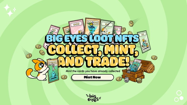 Big Eyes Coin’s NFT collection goes live as Ethereum gets ready for Shanghai upgrade